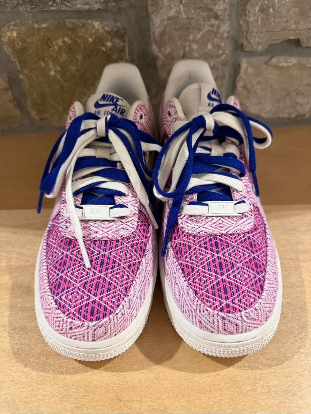Nike Air Force 1 Low “Woven Together” Sneakers size 7 - Picture 3 of 14